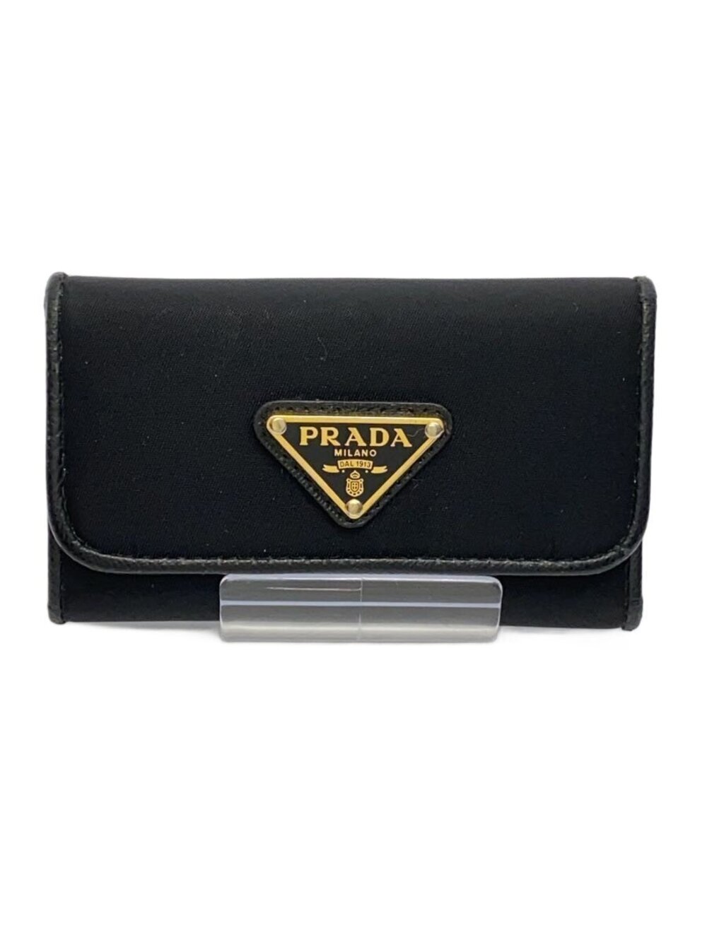 Prada Key Case Wallet Black